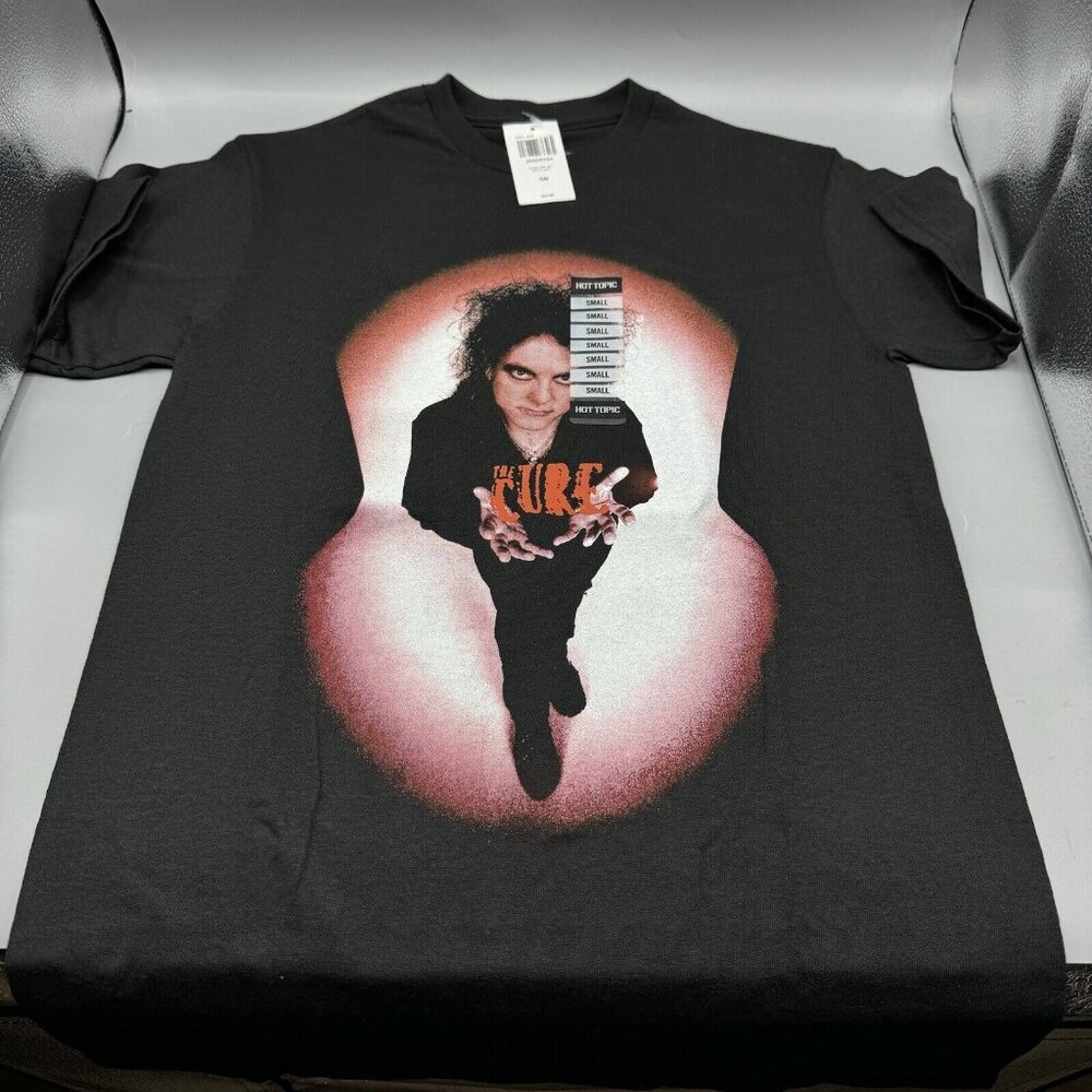 The Cure Band T-Shirt Robert Smith Portrait SMALL New